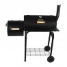 Gratar carbune BBQ smoker, grill si afumatoare, capac cu termometru