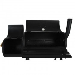 Gratar carbune BBQ smoker, grill si afumatoare, capac cu termometru