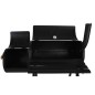 Gratar carbune BBQ smoker, grill si afumatoare, capac cu termometru