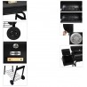 Gratar carbune BBQ smoker, grill si afumatoare, capac cu termometru
