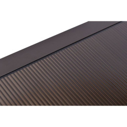 Copertina usa intrare, material policarbonat, 100x150 cm, filtru UV, maro