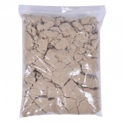 Kit nisip kinetic pentru modelaj, diverse forme, lopata, non-toxic, maro