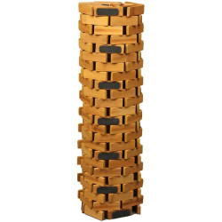 Covor baie din bambus 80x50 cm, suprafata anti-derapanta, grosime 7 mm