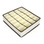Organizator pliabil pentru sertare 40x30 cm, 24 compartimente pentru sosete, material textil Organizator pliabil pentru sertare 40x30 cm, 24 compartimente pentru sosete, material textil