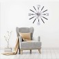 Ceas de perete DIY Bril, efect 3D, diametru 80-100 cm, design elegant Ceas de perete DIY Bril, efect 3D, diametru 80-100 cm, design elegant