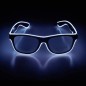Ochelari party luminosi, fir El Wire cu 3 moduri de iluminare