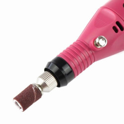 Pila electrica unghii, 6 freze, capete slefuit, 20000 RPM