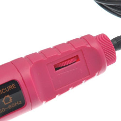 Pila electrica unghii, 6 freze, capete slefuit, 20000 RPM