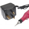 Pila electrica unghii, 6 freze, capete slefuit, 20000 RPM