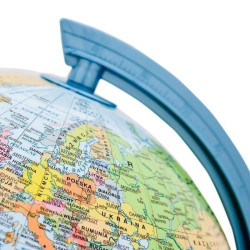 Glob pamantesc iluminat 25 cm, harta politica si fizica, cartografie detaliata