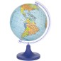 Glob geografic, cartografie harta politica, diametru 25 cm, rotativ, meridian