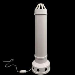 Lampa bactericida UVC Ozon 32W, sterilizare flux aer 360 grade, dezinfectie 30 mp