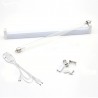 Lampa bactericida UVC Ozon 8W, suprafata sterilizare 8 mp, fixare perete, suport aluminiu