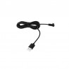 Ceas digital LED, termometru, data, functie alarma, fixare perete, 12/24h