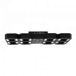 Ceas digital LED, termometru, data, functie alarma, fixare perete, 12/24h