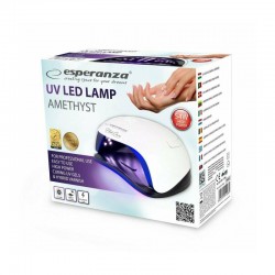Lampa UV profesionala pentru manichiura 80W, 36xLED, cu timer si senzor de miscare