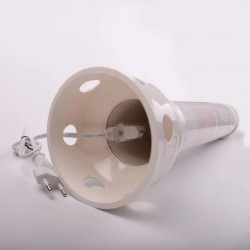 Lampa bactericida UVC Ozon 32W, sterilizare flux aer 360 grade, dezinfectie 30 mp