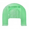 Solar tip tunel pentru gradina 4.5x3x2 m, ferestre, 2 intrari, sera 13.5 mp cadru otel