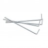 Solar tip tunel pentru gradina 4.5x3x2 m, ferestre, 2 intrari, sera 13.5 mp cadru otel