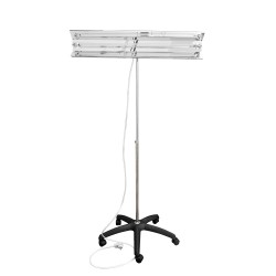 Lampa bactericida UVC 55W, orientabila, stativ mobil, inaltime reglabila 100-190 cm, sterilizare