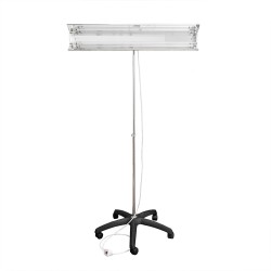 Lampa bactericida UVC portabila 2x30W, orientabila 140 grade, reflector, stativ 100-190 cm