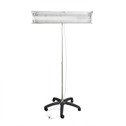 Lampa bactericida UVC portabila 2x30W, orientabila 140 grade, reflector, stativ 100-190 cm