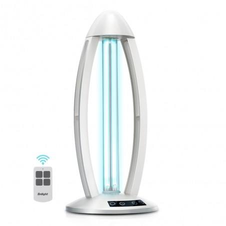 Lampa bactericida UVC 38W, temporizator, touchscreen, telecomanda, sterilizare si dezinfectare 40 mp, Cnlight