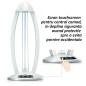 Lampa bactericida UVC 38W, temporizator, touchscreen, telecomanda, sterilizare si dezinfectare 40 mp, Cnlight