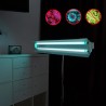 Lampa bactericida UVC portabila 2x30W, orientabila 140 grade, reflector, stativ 100-190 cm