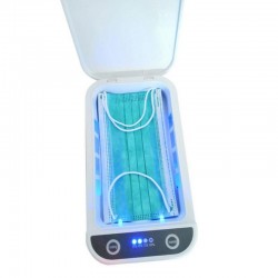 Sterilizator UVC 3 in 1 pentru obiecte mici, smartphone, functie aromaterapie, mufa USB