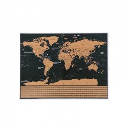 Harta lumii razuibila, 82x59 cm, text cartografie limba engleza, drapeluri