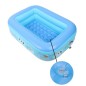 Piscina gonflabila Funny Bear 210x150x60cm, forma dreptunghiulara, pentru copii