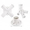 Conectori pentru cort tip pavilion 3x3m, 9 piese, colturi, varf, picioare