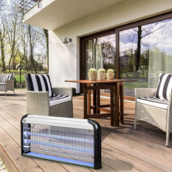 Aparat profesional UV antiinsecte 40W, suprafata acoperita 100 mp, antitantari, interior, Sanico