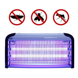 Aparat profesional UV antiinsecte 40W, suprafata acoperita 100 mp, antitantari, interior, Sanico