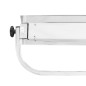 Lampa bactericida UVC 55W, structura integrala inox, germicidala portabila, stativ pe roti, tub Philips, comutator Lampa bactericida UVC 55W, structura integrala inox, germicidala portabila, stativ pe roti, tub Philips, comutator