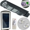 Lampa solara iluminat stradal, LED-uri SMD 40W, senzor miscare, control telecomanda, timer, 3 moduri