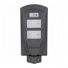 Lampa solara iluminat stradal, LED-uri SMD 40W, senzor miscare, control telecomanda, timer, 3 moduri