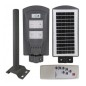 Lampa solara iluminat stradal, LED-uri SMD 40W, senzor miscare, control telecomanda, timer, 3 moduri Lampa solara iluminat stradal, LED-uri SMD 40W, senzor miscare, control telecomanda, timer, 3 moduri
