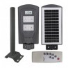 Lampa solara iluminat stradal, LED-uri SMD 40W, senzor miscare, control telecomanda, timer, 3 moduri