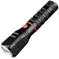 Lanterna CREE LED SMD 10W cu Zoom reglabil, 2000 lm, raza 300 m, incarcator auto, aluminiu, stroboscop