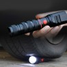 Lanterna CREE LED SMD 10W cu Zoom reglabil, 2000 lm, raza 300 m, incarcator auto, aluminiu, stroboscop