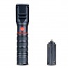 Lanterna CREE LED SMD 10W cu Zoom reglabil, 2000 lm, raza 300 m, incarcator auto, aluminiu, stroboscop