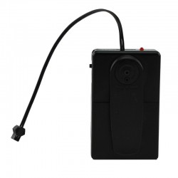 Invertor portabil fir El Wire, 0-20 metri, 3 moduri iluminare, alimentare baterii