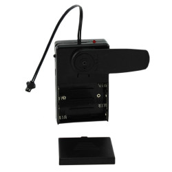 Invertor portabil fir El Wire, 0-20 metri, 3 moduri iluminare, alimentare baterii