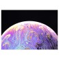 Poster fluorescent reactiv UV Colorful planet 86x61cm, efect neon blacklight, RESIGILAT