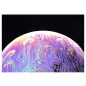 Poster fluorescent reactiv UV Colorful planet 86x61cm, efect neon blacklight, RESIGILAT
