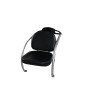 Scaun pentru scafa coafor, material lavabil, manere cromate Scaun pentru scafa coafor, material lavabil, manere cromate