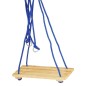 Leagan cu sezut lemn pentru copii, suspendare inele metalice, scaun 40.2x17.5x5 cm Leagan cu sezut lemn pentru copii, suspendare inele metalice, scaun 40.2x17.5x5 cm