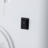 Oglinda cosmetica LED, rotativa, iluminare reglabila, zoom 2x si 3x, alimentare USB si baterii, alba
